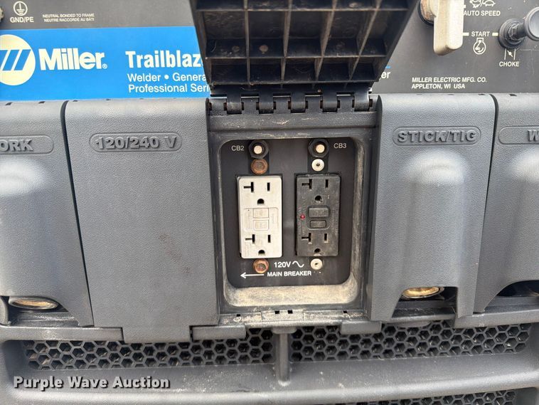 image for item EG9288 Miller Trailblazer 302 Air Pak welder/generator
