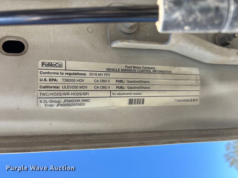 image for item EL2496 2018 Ford F250 utility bed pickup truck