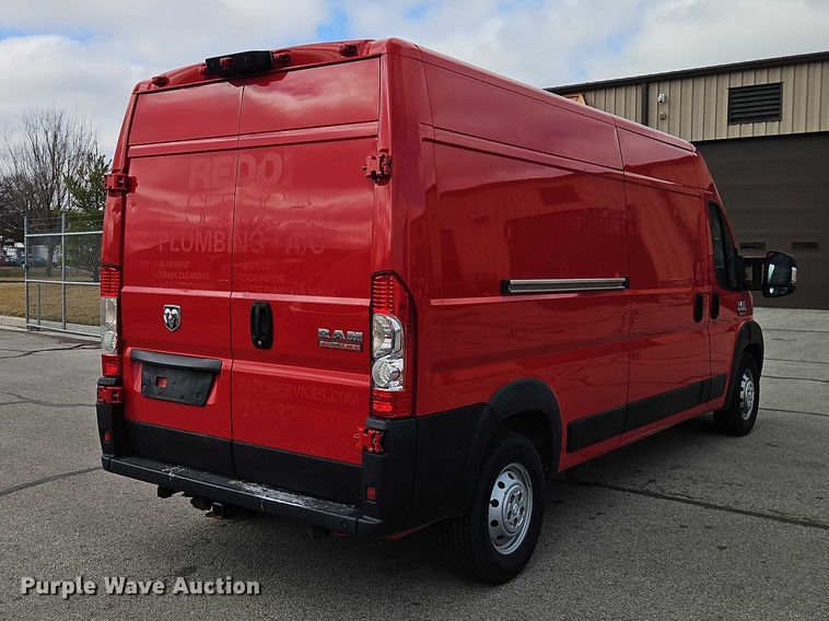 image for item EO7066 2019 RAM  Promaster 2500 van