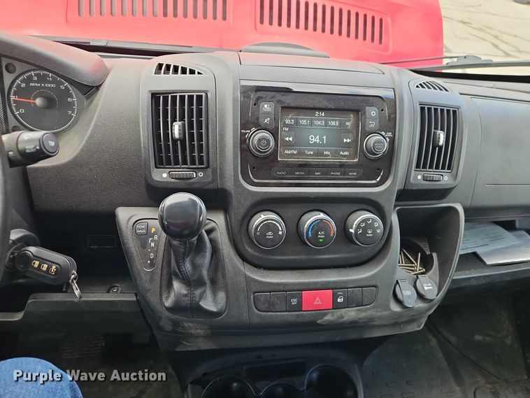 image for item EO7066 2019 RAM  Promaster 2500 van