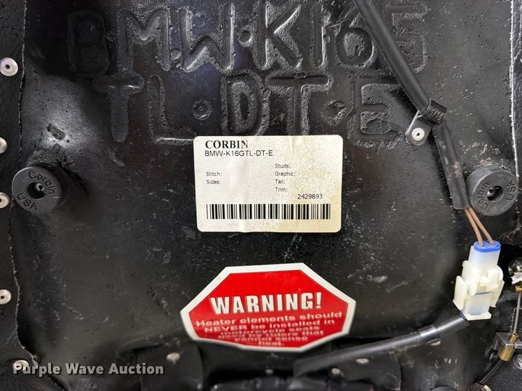 image for item EO8600 2012 BMW K1600GTL motorcycle