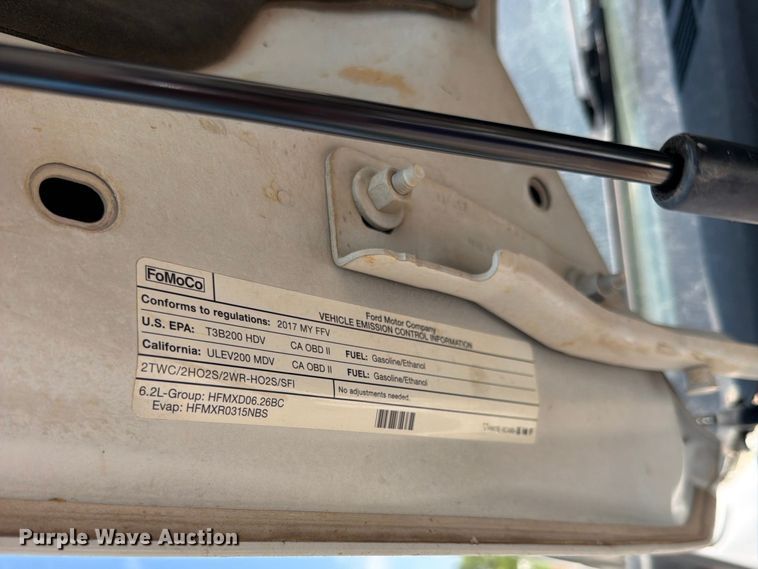 image for item EO8642 2017 Ford F250 Super Duty XL Crew Cab pickup truck