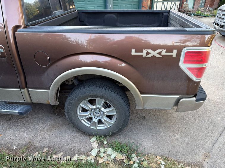 image for item ER1889 2012 Ford F150 Crew Cab pickup truck