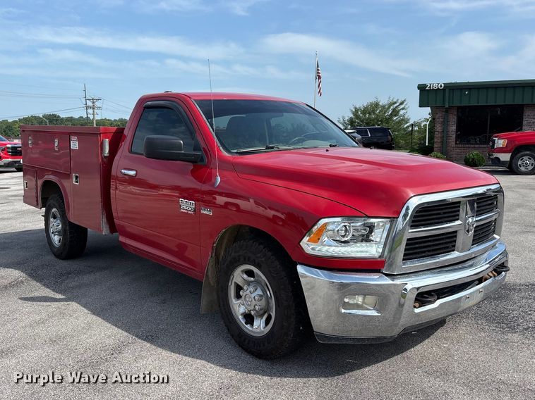 image for item ER3171 2012 Dodge Ram 2500 SLT utility bed pickup truck