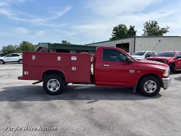 image for item ER3171 2012 Dodge Ram 2500 SLT utility bed pickup truck