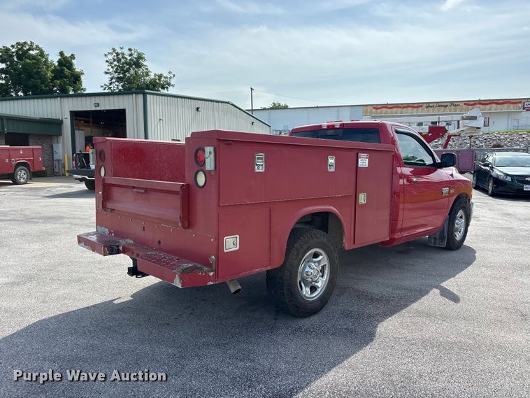 image for item ER3171 2012 Dodge Ram 2500 SLT utility bed pickup truck