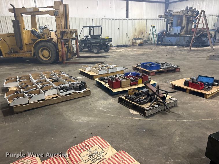 image for item ET0096 (6) pallets of metal CNC tooling