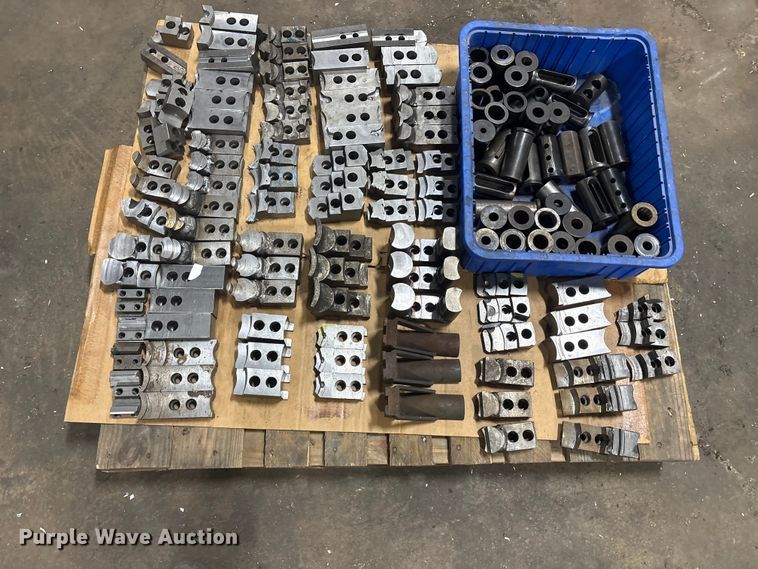 image for item ET0096 (6) pallets of metal CNC tooling
