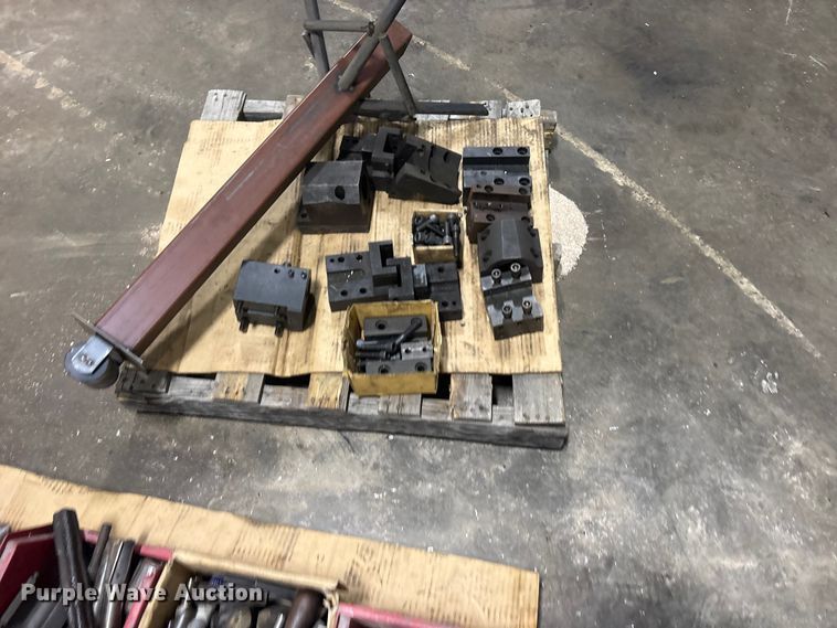 image for item ET0096 (6) pallets of metal CNC tooling