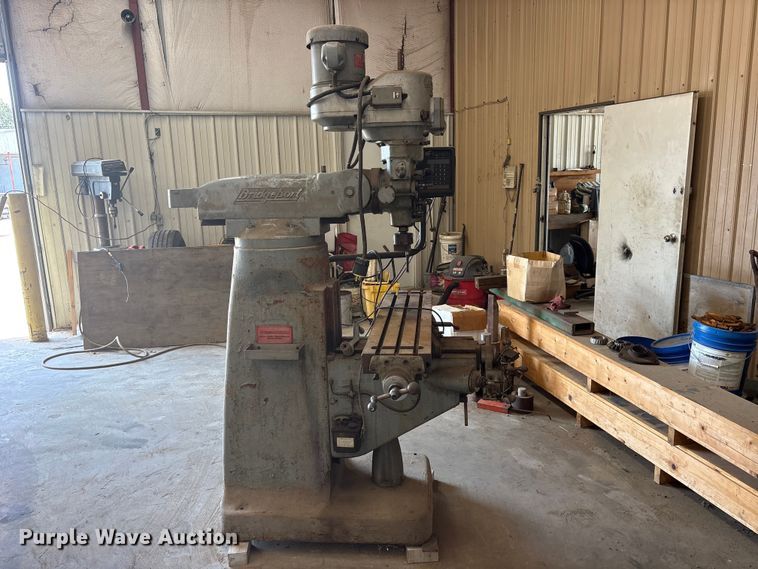 image for item ET0098 Bridgeport Series I 2HP milling machine