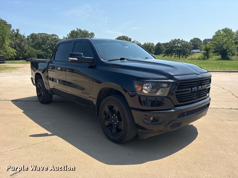 image for item ET0100 2021 RAM 1500 Crew Cab pickup truck