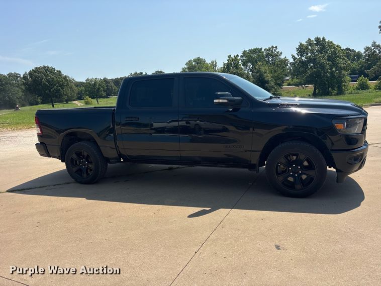 image for item ET0100 2021 RAM 1500 Crew Cab pickup truck