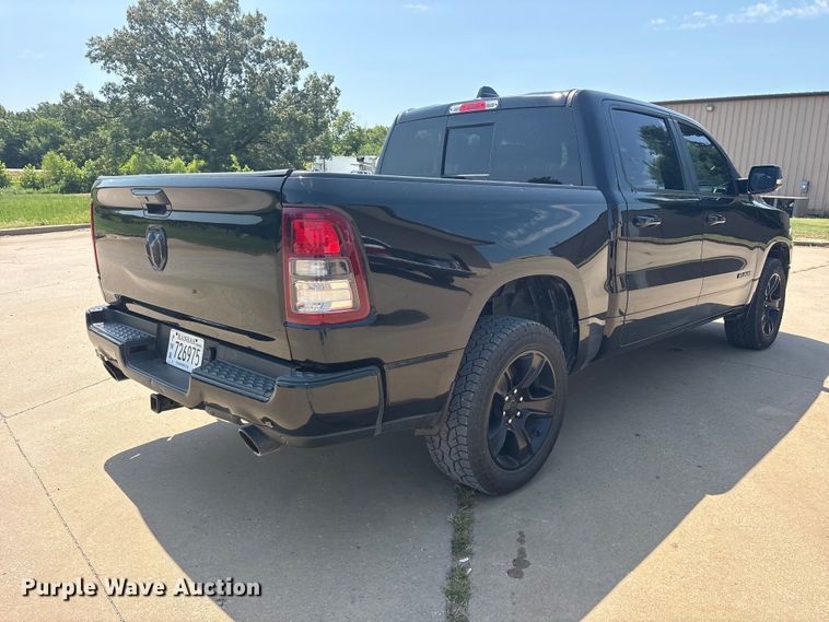 image for item ET0100 2021 RAM 1500 Crew Cab pickup truck
