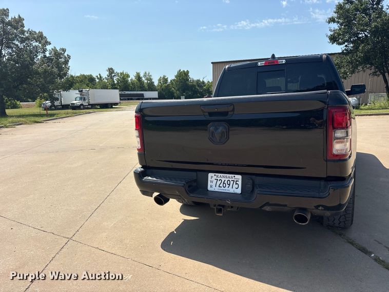 image for item ET0100 2021 RAM 1500 Crew Cab pickup truck