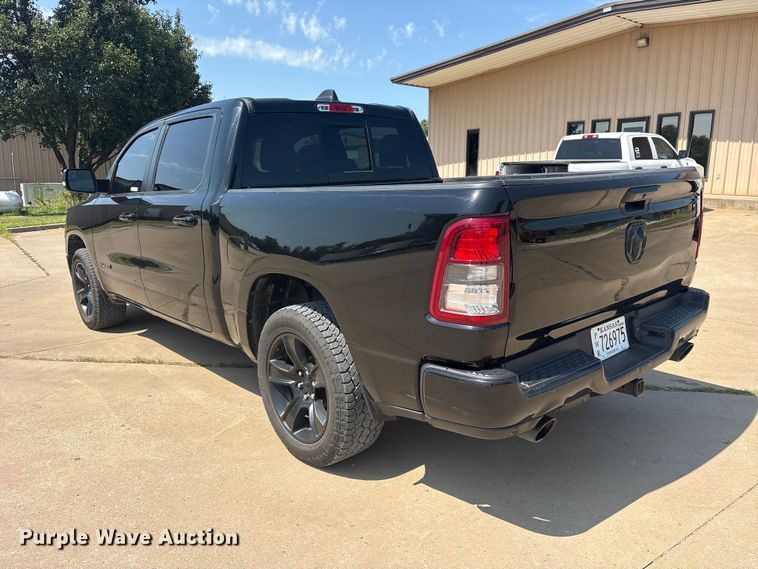 image for item ET0100 2021 RAM 1500 Crew Cab pickup truck