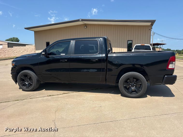 image for item ET0100 2021 RAM 1500 Crew Cab pickup truck