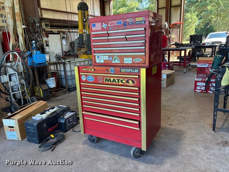 (2) 1996 Matco toolboxes