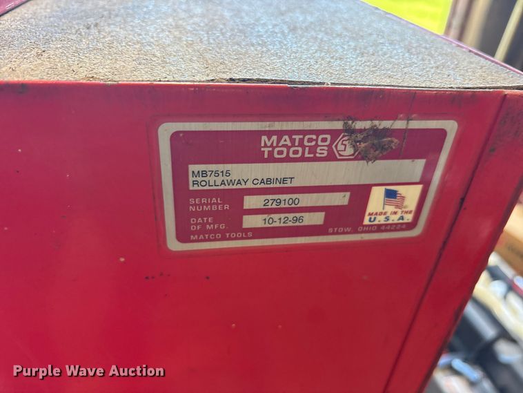 image for item ET0102 (2) 1996 Matco toolboxes