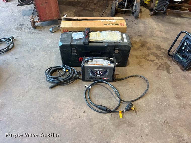 image for item ET0104 2023 Hypertherm Powermax 30XP plasma cutter