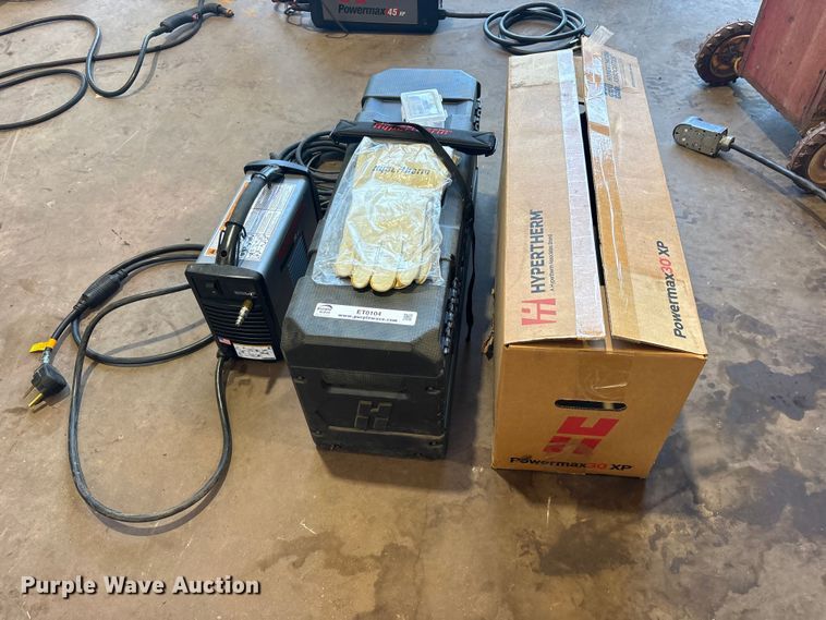image for item ET0104 2023 Hypertherm Powermax 30XP plasma cutter