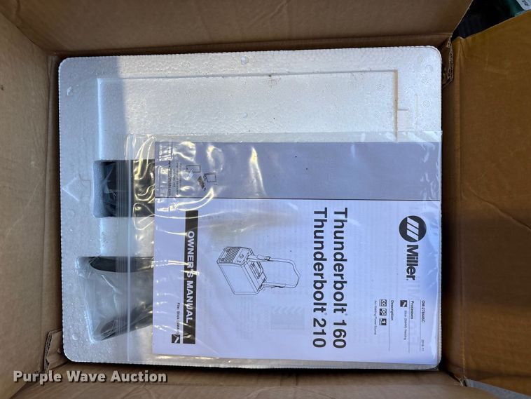 image for item ET0106 Miller Thunderbolt 210 welder