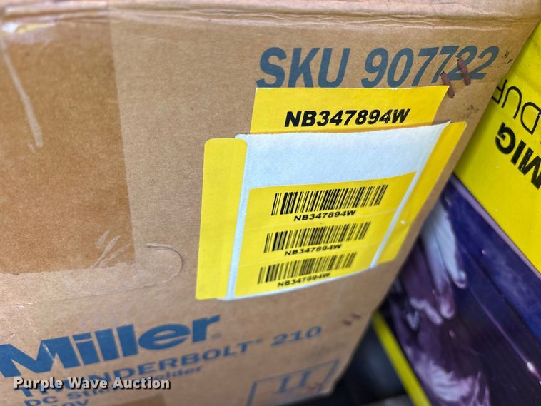 image for item ET0106 Miller Thunderbolt 210 welder