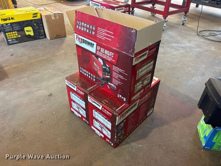 image for item ET0111 (3) FirePower FP 165 MIG/FC welders