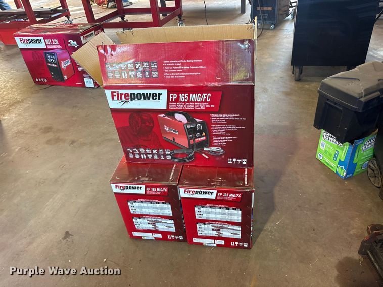 image for item ET0111 (3) FirePower FP 165 MIG/FC welders