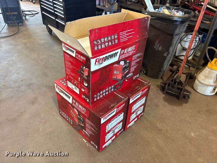 image for item ET0111 (3) FirePower FP 165 MIG/FC welders