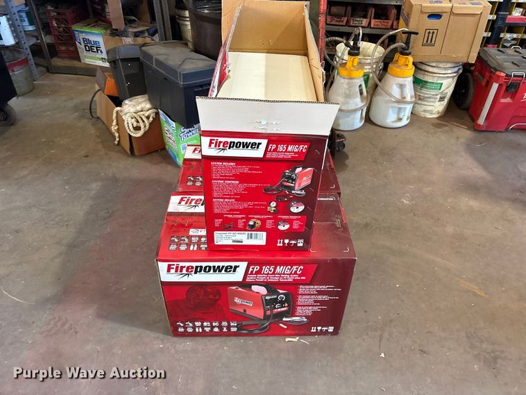 image for item ET0111 (3) FirePower FP 165 MIG/FC welders