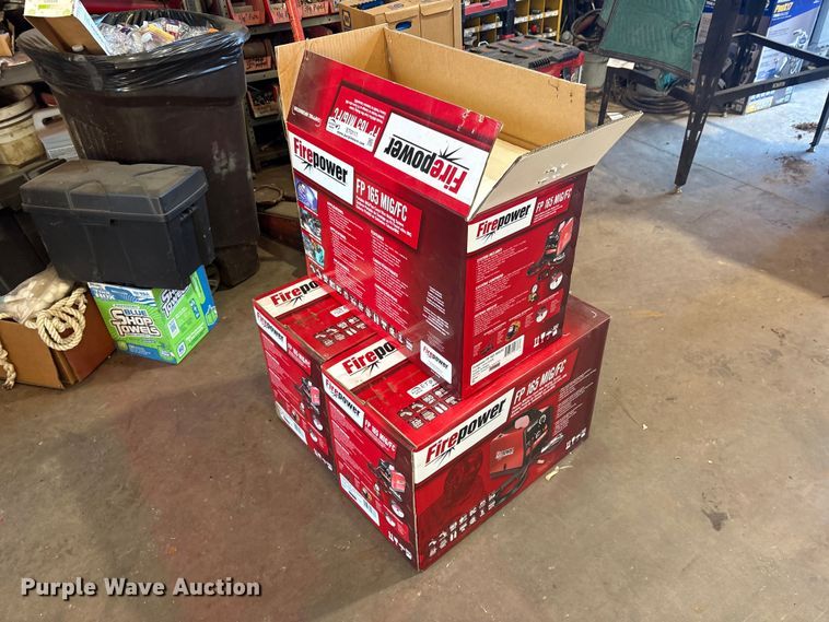 image for item ET0111 (3) FirePower FP 165 MIG/FC welders