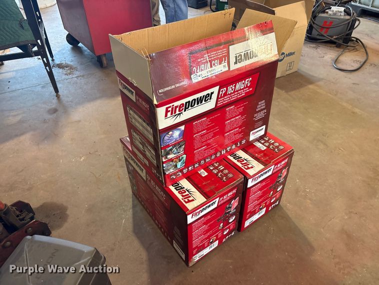 image for item ET0111 (3) FirePower FP 165 MIG/FC welders