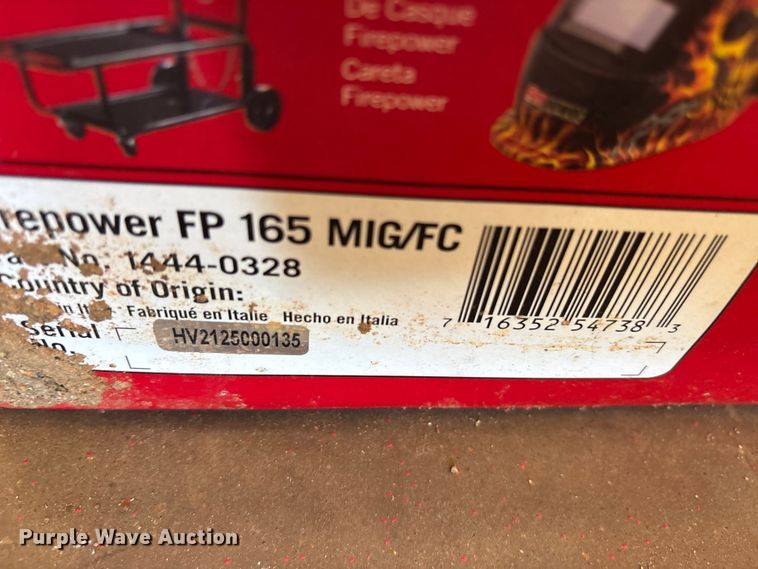 image for item ET0111 (3) FirePower FP 165 MIG/FC welders