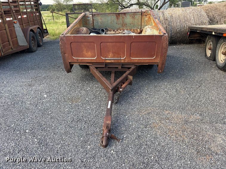 image for item ET0119 Shopbuilt Truck bed trailer utility trailer