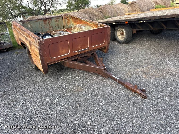 image for item ET0119 Shopbuilt Truck bed trailer utility trailer