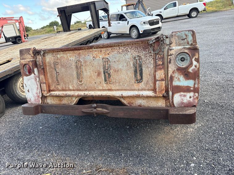 image for item ET0119 Shopbuilt Truck bed trailer utility trailer