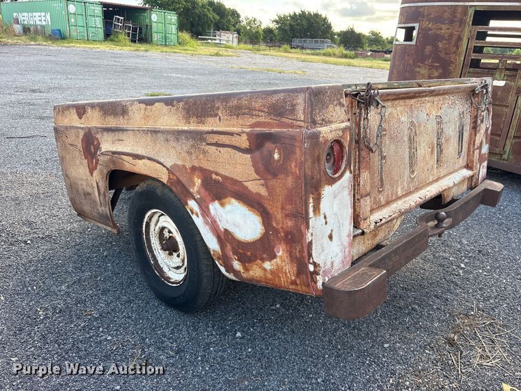 image for item ET0119 Shopbuilt Truck bed trailer utility trailer
