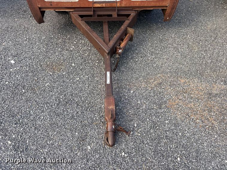 image for item ET0119 Shopbuilt Truck bed trailer utility trailer