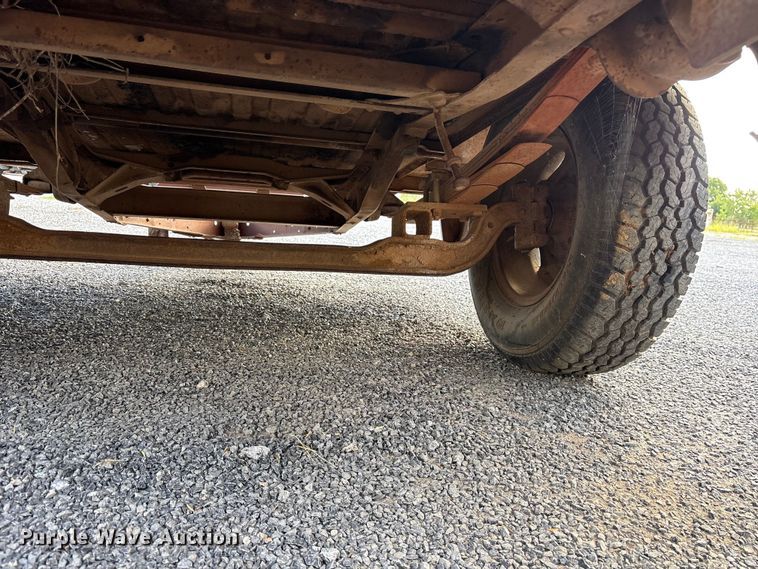 image for item ET0119 Shopbuilt Truck bed trailer utility trailer
