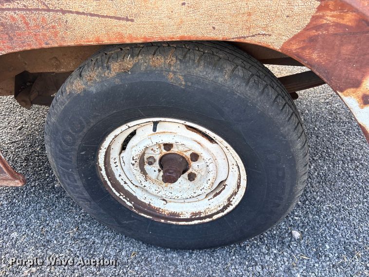 image for item ET0119 Shopbuilt Truck bed trailer utility trailer