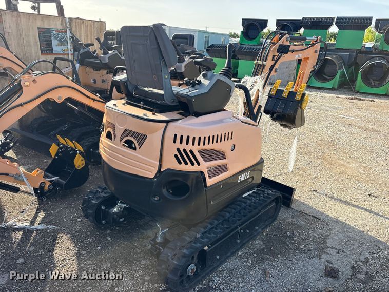 image for item ET0145 2024 Erie EM15 mini excavator
