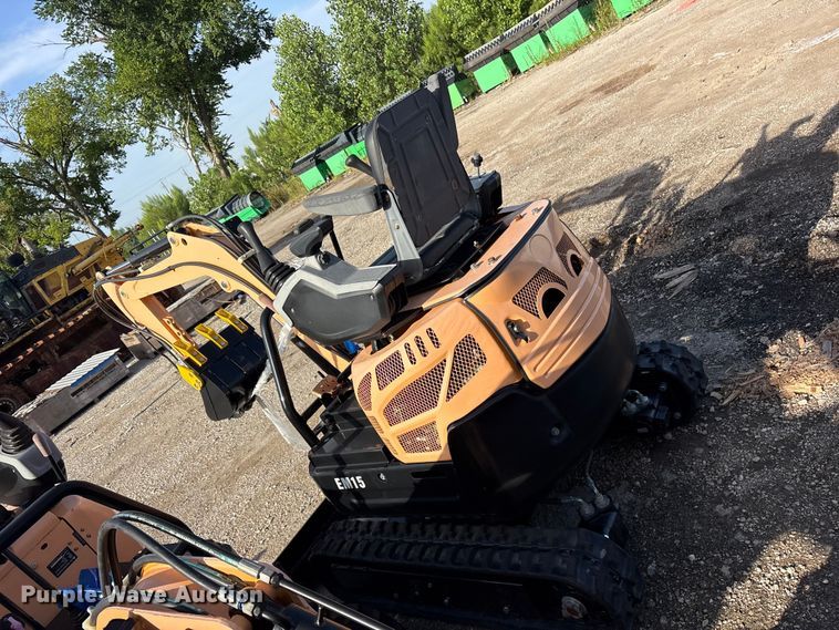 image for item ET0145 2024 Erie EM15 mini excavator