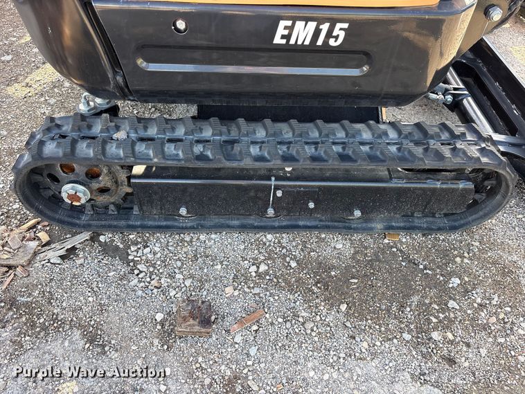 image for item ET0145 2024 Erie EM15 mini excavator
