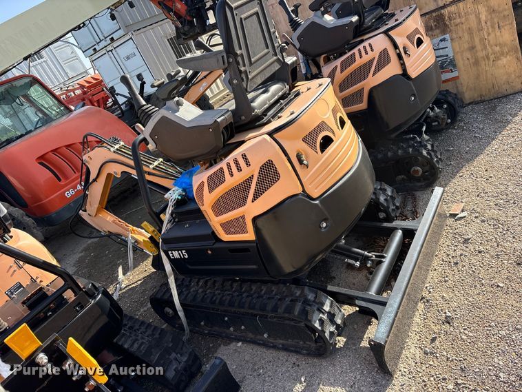 image for item ET0146 2024 Erie EM15 mini excavator