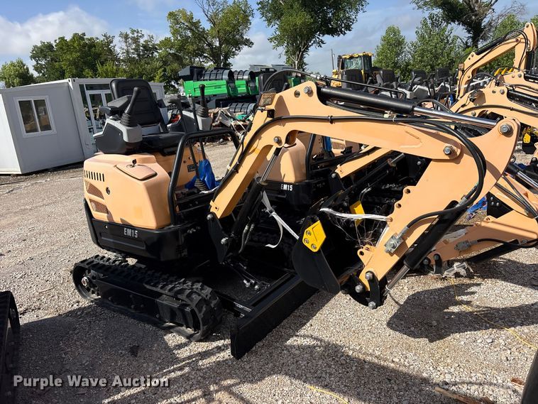 image for item ET0155 2024 Erie EM15 mini excavator