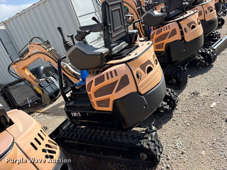 image for item ET0155 2024 Erie EM15 mini excavator