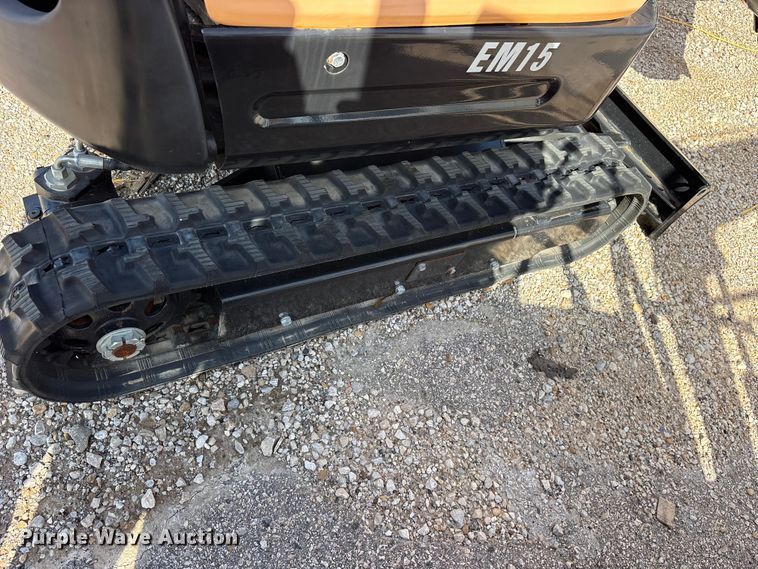 image for item ET0155 2024 Erie EM15 mini excavator