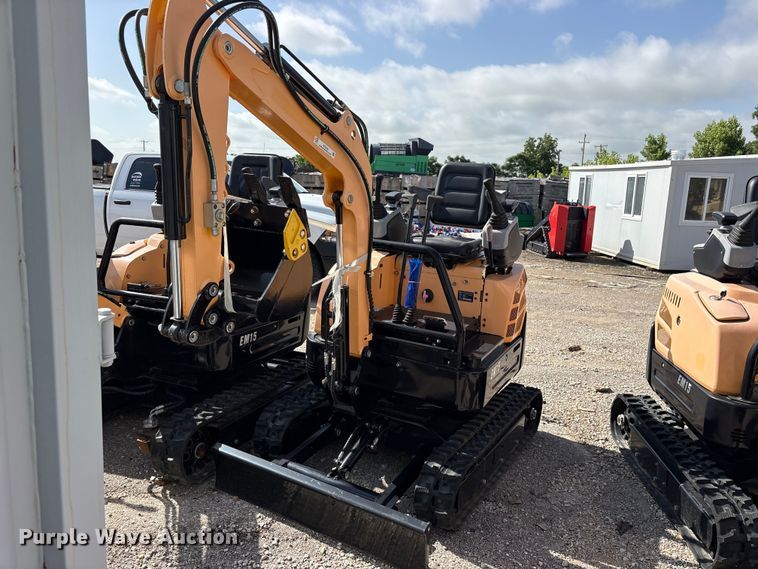 image for item ET0156 2024 Erie EM15 mini excavator