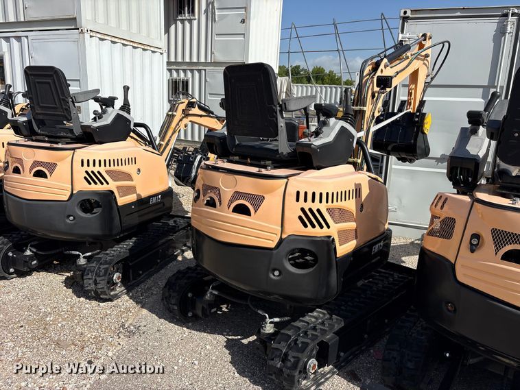 image for item ET0156 2024 Erie EM15 mini excavator