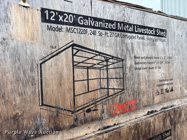 image for item ET0231 (4) Valley Pioneer MSC1220F livestock sheds